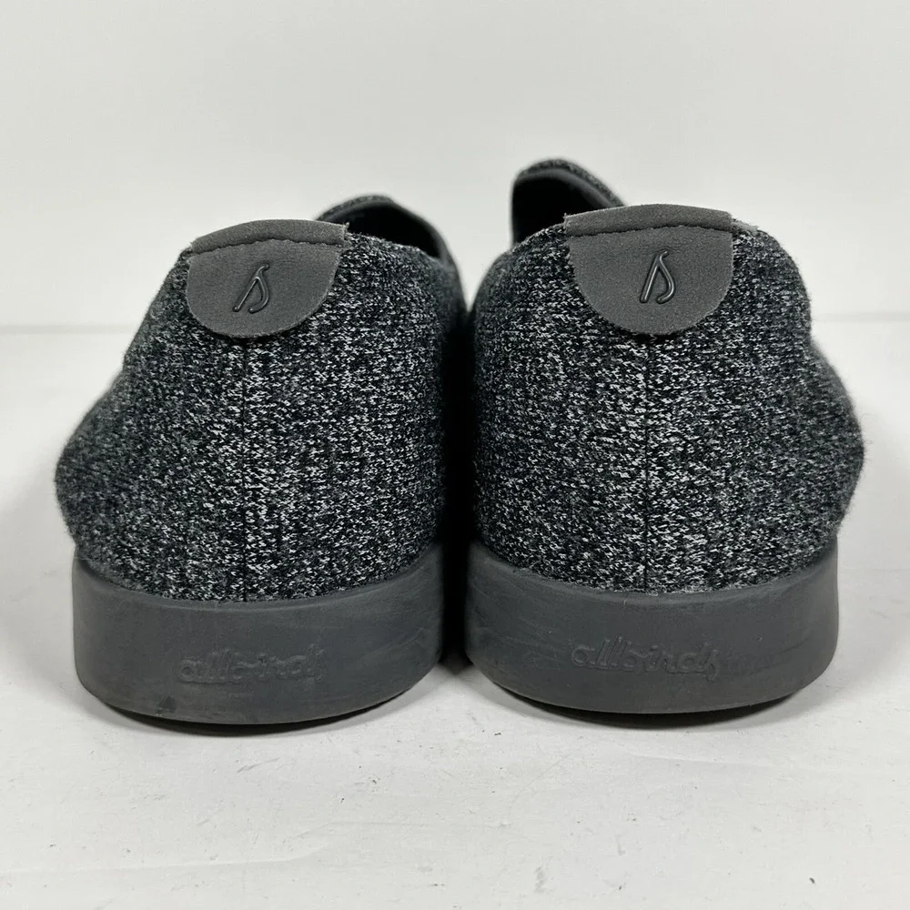 Allbirds Wool Loungers Shoes Men's 12 Gray‎ Black Merino Loafer Slipper Slip On